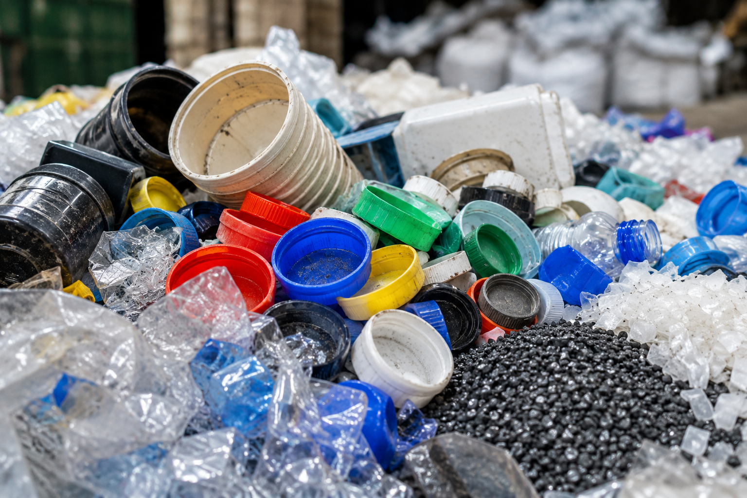 Limbah plastik bekas